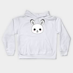 Cute Snow Hare Kids Hoodie